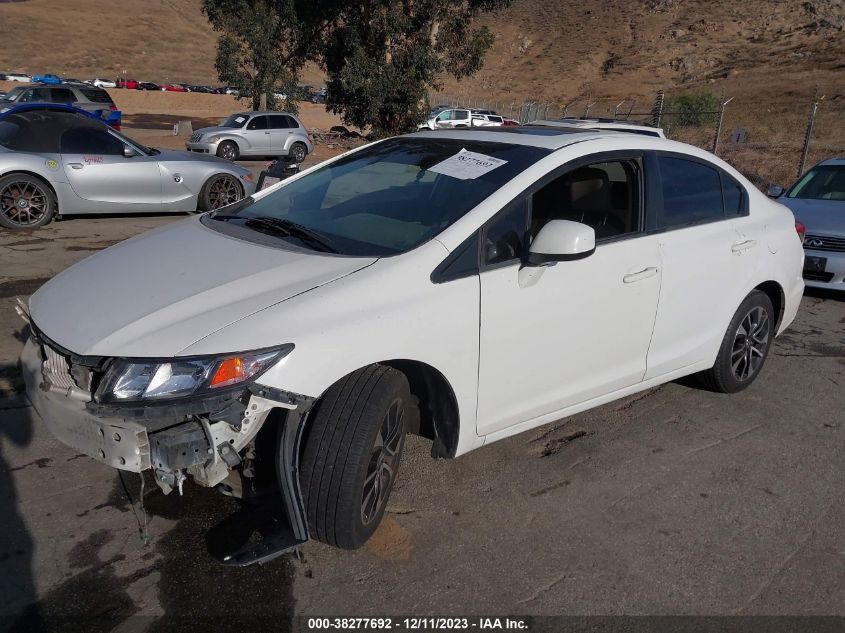 2013 HONDA CIVIC SDN EX 19XFB2F89DE240125