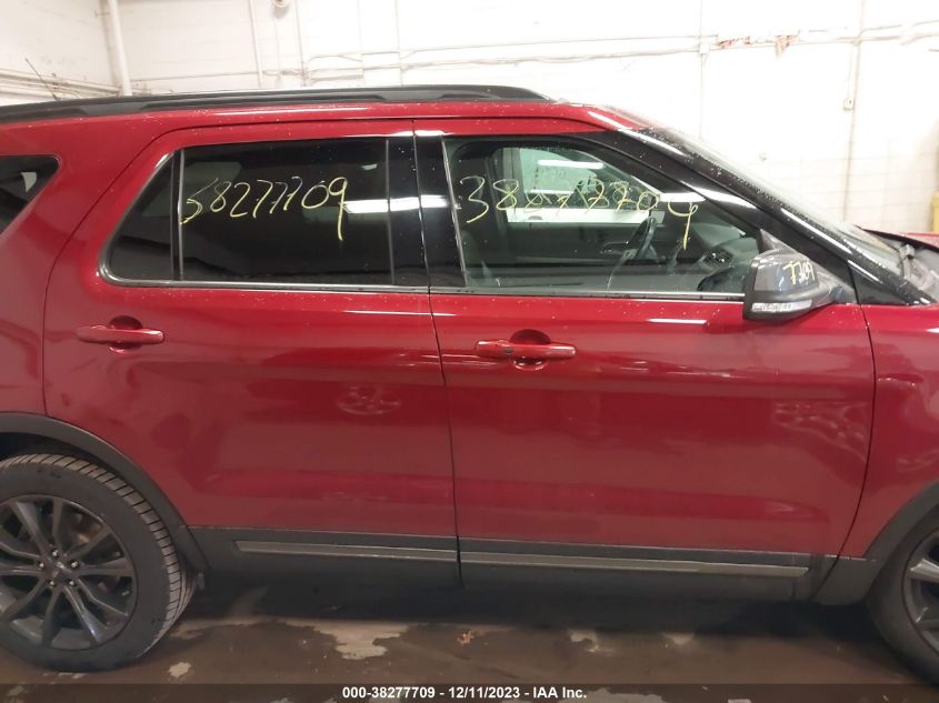 2018 FORD EXPLORER XLT - 1FM5K8D84JGB08950