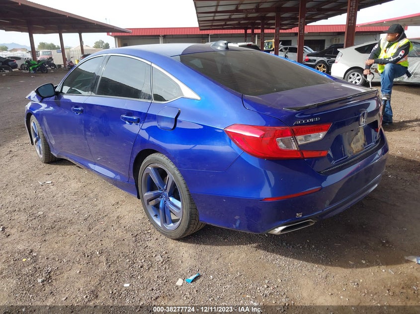 VIN 1HGCV1F37NA075058 2022 HONDA ACCORD SPORT