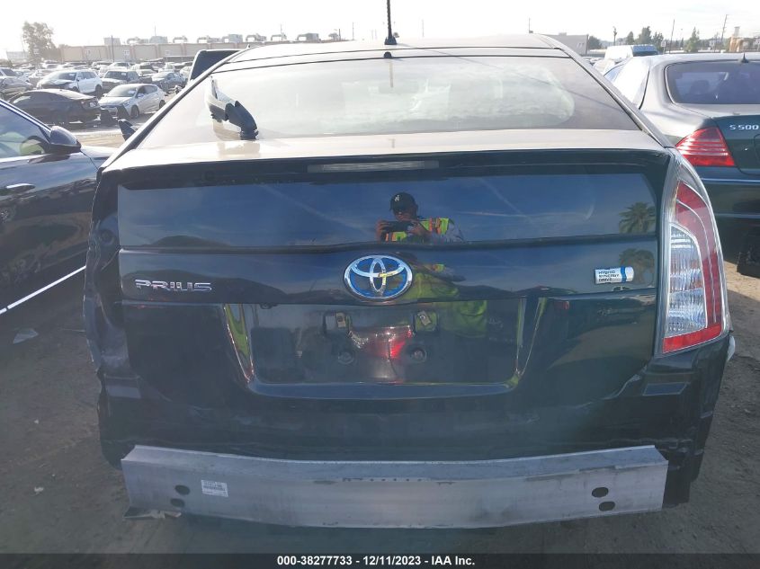 2015 TOYOTA PRIUS TWO - JTDKN3DU4F0445598