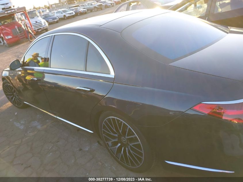 2022 MERCEDES-BENZ S-CLASS S 500 W1K6G6DB9NA091619