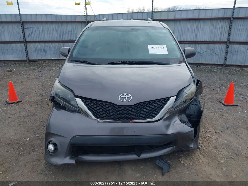 5TDXK3DC1FS643154 2015 TOYOTA SIENNA, photo no. 11