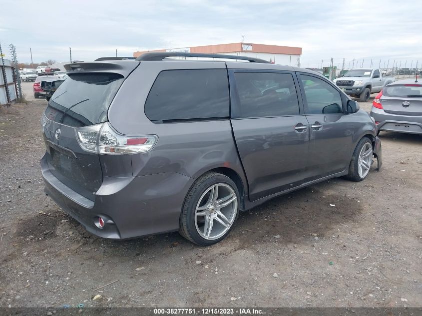 5TDXK3DC1FS643154 2015 TOYOTA SIENNA, photo no. 4