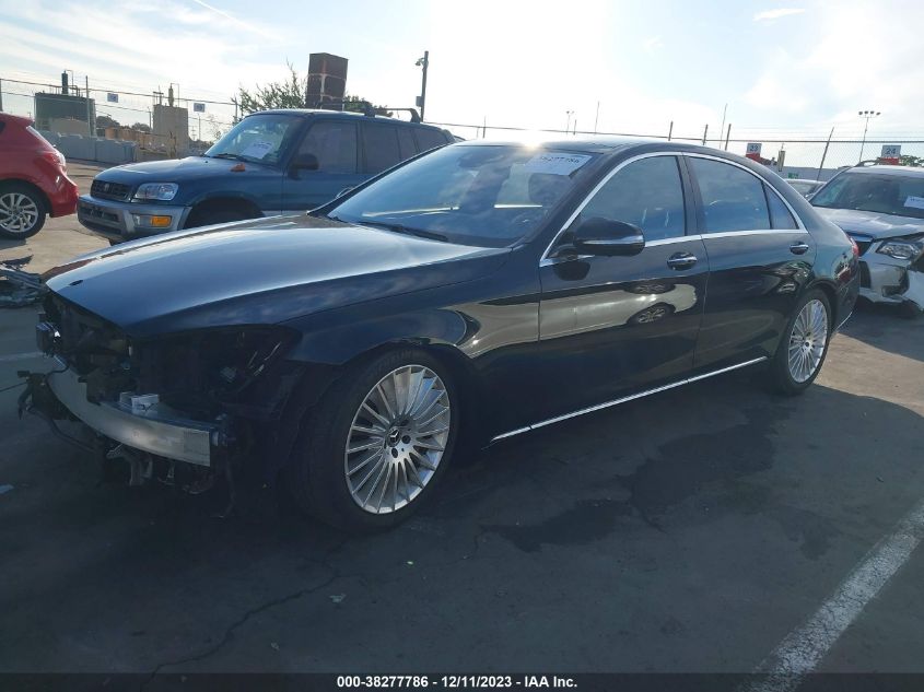 2020 MERCEDES-BENZ S 560 W1KUG8DB6LA561542