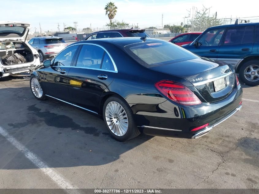 2020 MERCEDES-BENZ S 560 W1KUG8DB6LA561542