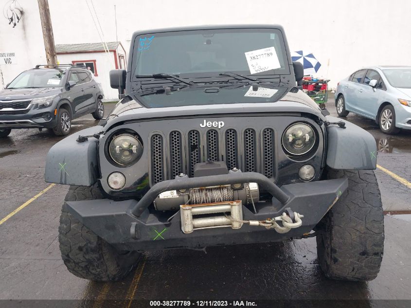 2016 JEEP WRANGLER UNLIMITED SPORT - 1C4BJWDG3GL209791