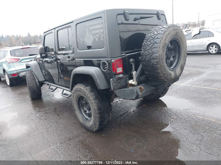 2016 JEEP WRANGLER UNLIMITED SPORT - 1C4BJWDG3GL209791