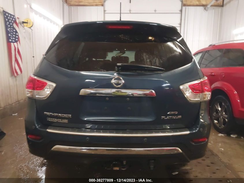 2015 NISSAN PATHFINDER PLATINUM - 5N1AR2MMXFC634812