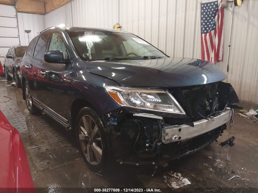 2015 NISSAN PATHFINDER PLATINUM - 5N1AR2MMXFC634812