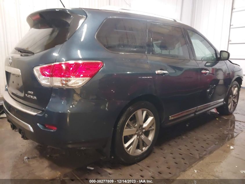 2015 NISSAN PATHFINDER PLATINUM - 5N1AR2MMXFC634812