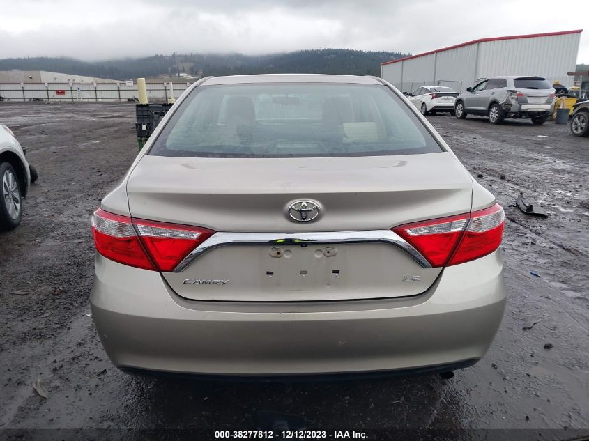 2015 TOYOTA CAMRY LE - 4T4BF1FK4FR460853
