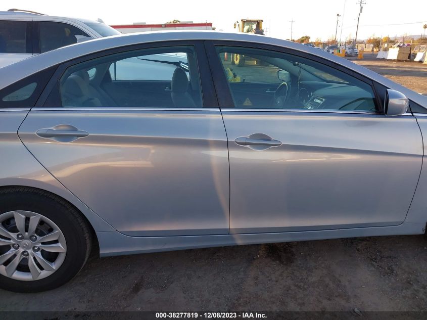 2013 HYUNDAI SONATA GLS PZEV - 5NPEB4ACXDH572542