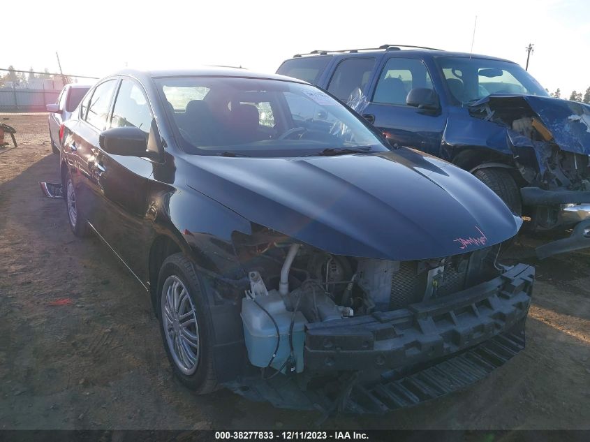 2016 NISSAN SENTRA S - 3N1AB7AP9GY209548