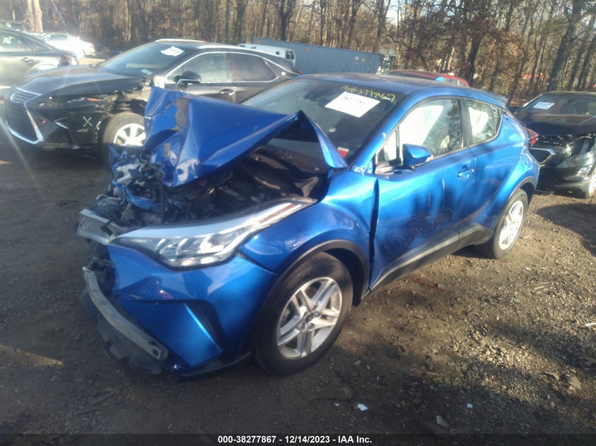 VIN NMTKHMBX4LR109077 2020 TOYOTA C-HR LE