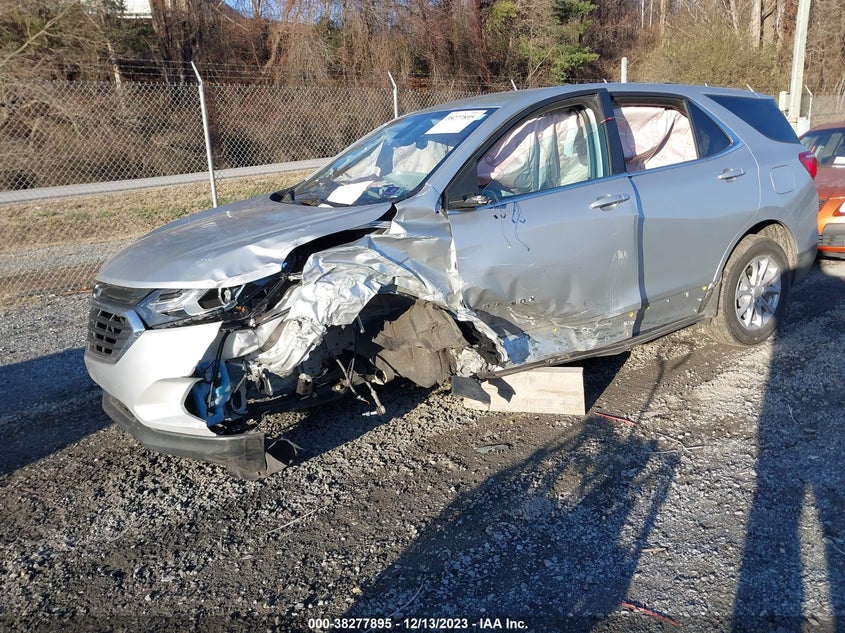 VIN 3GNAXUEV7MS166761 2021 CHEVROLET EQUINOX LT
