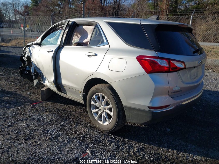 VIN 3GNAXUEV7MS166761 2021 CHEVROLET EQUINOX LT