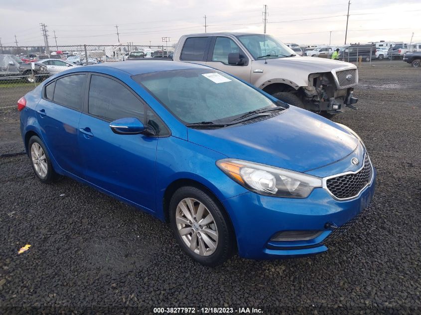 2014 KIA FORTE LX - KNAFX4A61E5234543