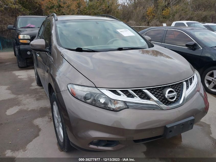 2014 NISSAN MURANO SV - JN8AZ1MU3EW405176
