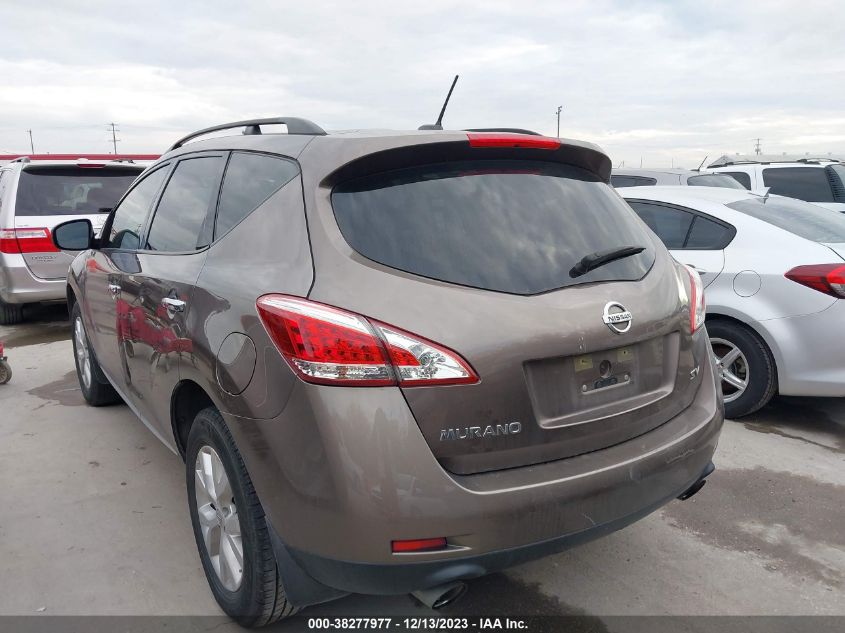 2014 NISSAN MURANO SV - JN8AZ1MU3EW405176