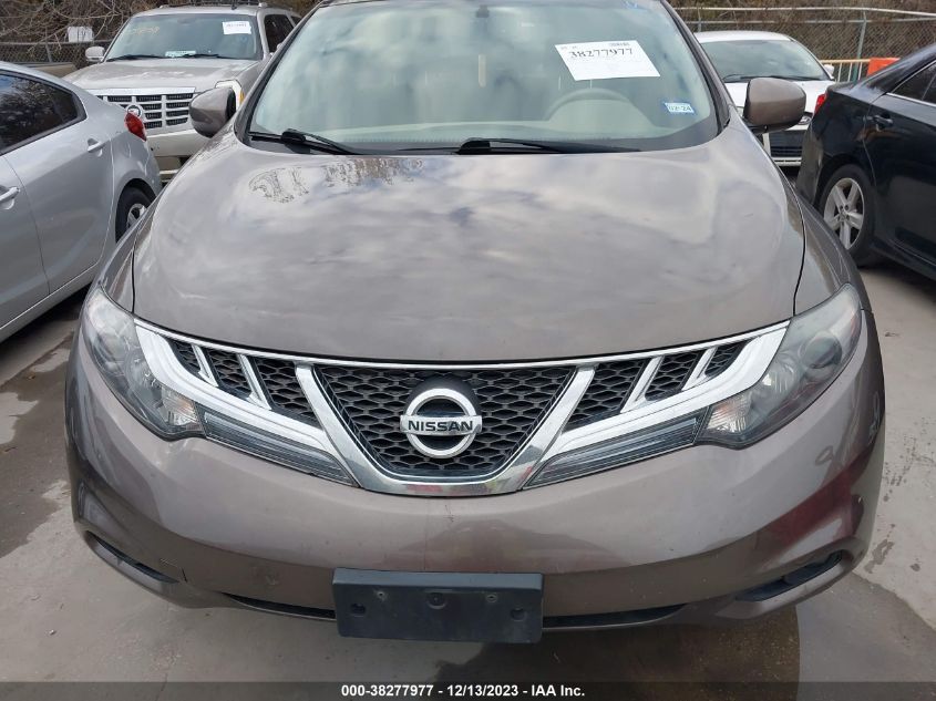 2014 NISSAN MURANO SV - JN8AZ1MU3EW405176
