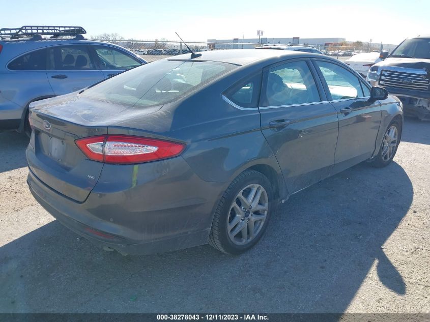 2016 FORD FUSION SE - 3FA6P0H71GR192665