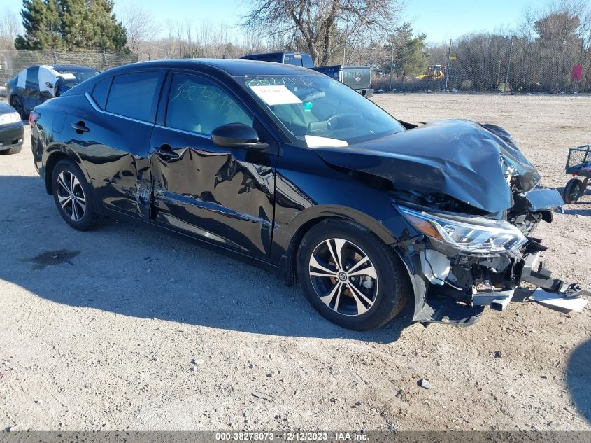 2022 NISSAN SENTRA SV - 3N1AB8CV8NY296132