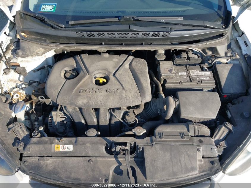 2016 HYUNDAI ELANTRA LIMITED - 5NPDH4AE0GH711464