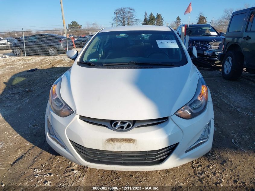 2016 HYUNDAI ELANTRA LIMITED - 5NPDH4AE0GH711464