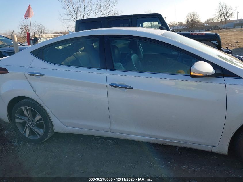 2016 HYUNDAI ELANTRA LIMITED - 5NPDH4AE0GH711464