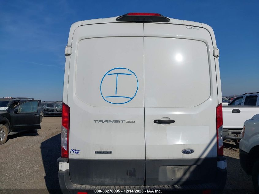 2019 FORD TRANSIT VAN BASE W/SLIDING PASS-SIDE CARGO DOOR 1FTYR1CV8KKA80113