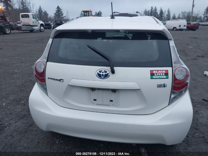 2014 TOYOTA PRIUS C TWO - JTDKDTB30E1082674