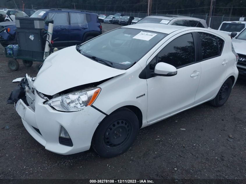 2014 TOYOTA PRIUS C TWO - JTDKDTB30E1082674