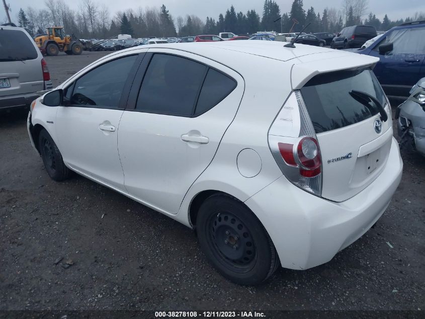 2014 TOYOTA PRIUS C TWO - JTDKDTB30E1082674
