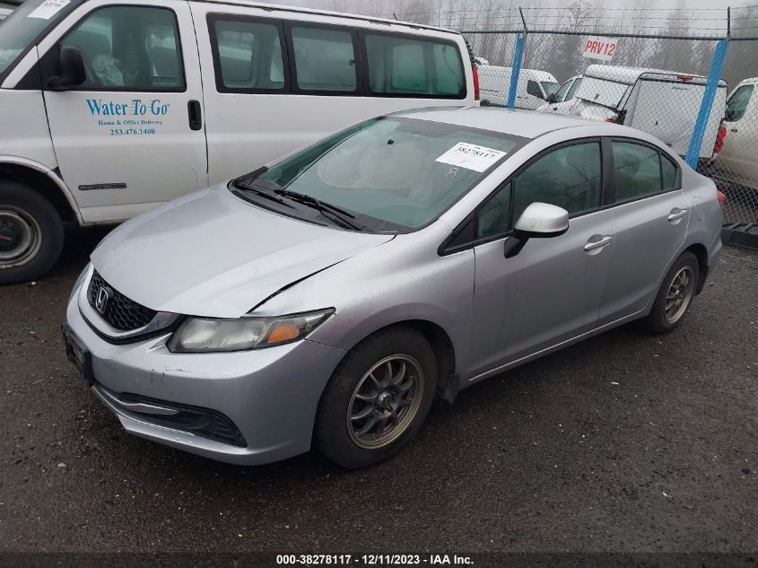 2013 HONDA CIVIC SDN LX 19XFB2F5XDE026069
