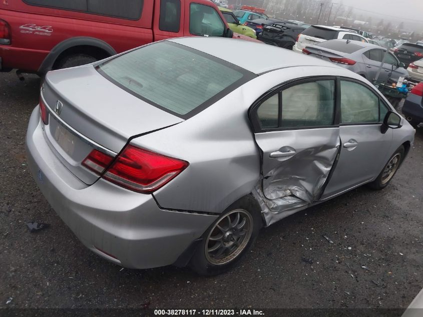 2013 HONDA CIVIC SDN LX 19XFB2F5XDE026069