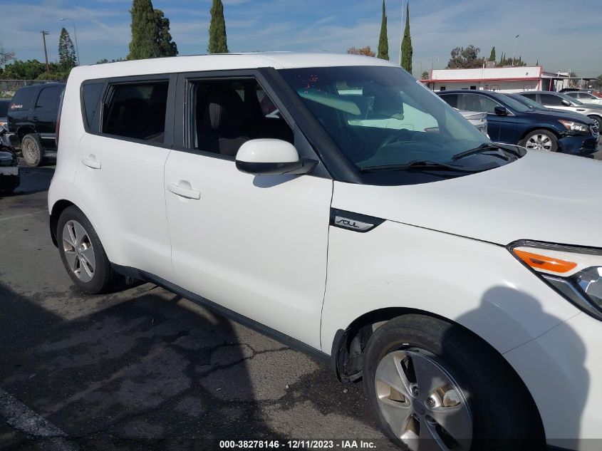 2016 KIA SOUL BASE - KNDJN2A24G7373268