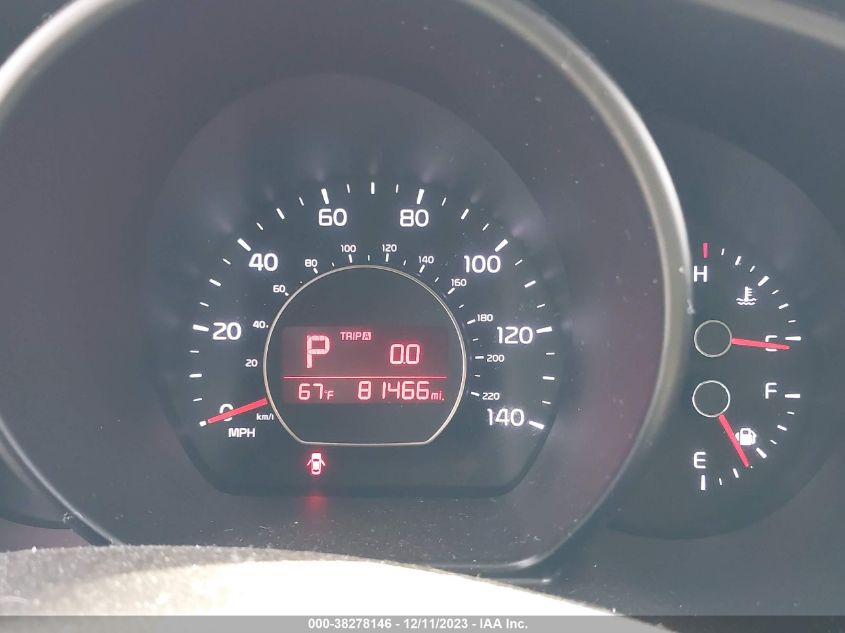 2016 KIA SOUL BASE - KNDJN2A24G7373268