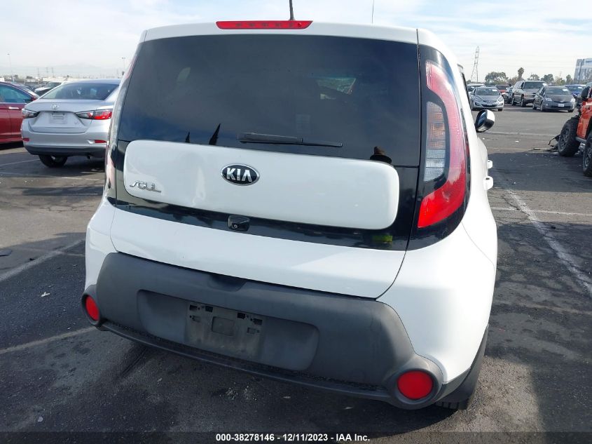 2016 KIA SOUL BASE - KNDJN2A24G7373268