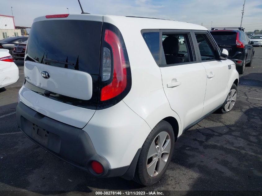 2016 KIA SOUL BASE - KNDJN2A24G7373268