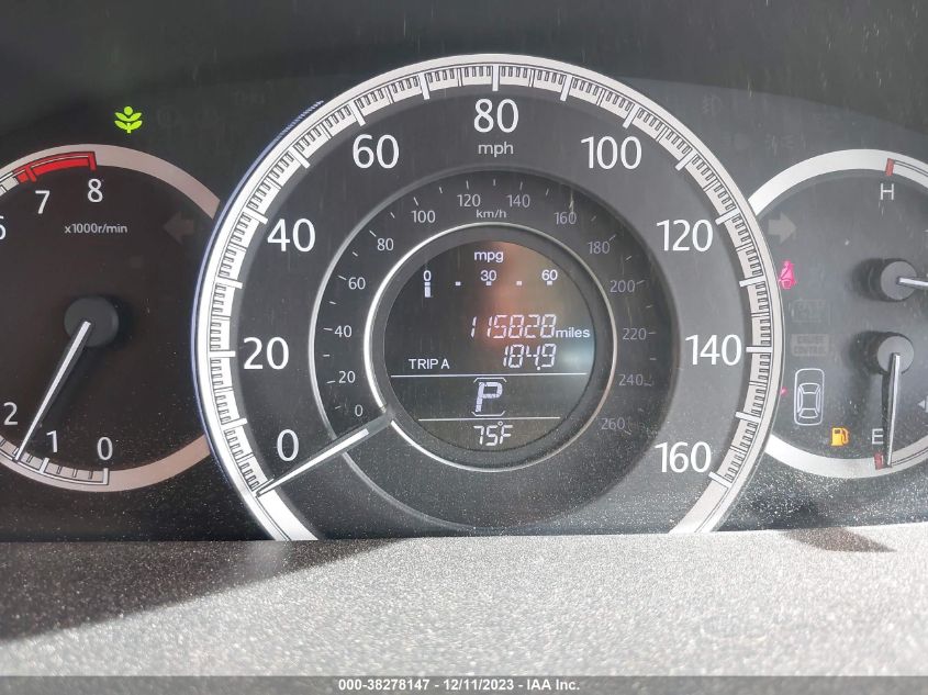 2013 HONDA ACCORD SDN EX-L 1HGCR2F86DA116557