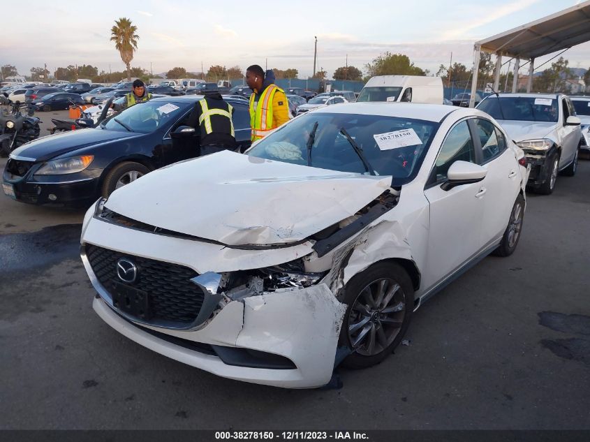 VIN JM1BPAAL2M1328233 2021 MAZDA MAZDA3 2.5 S