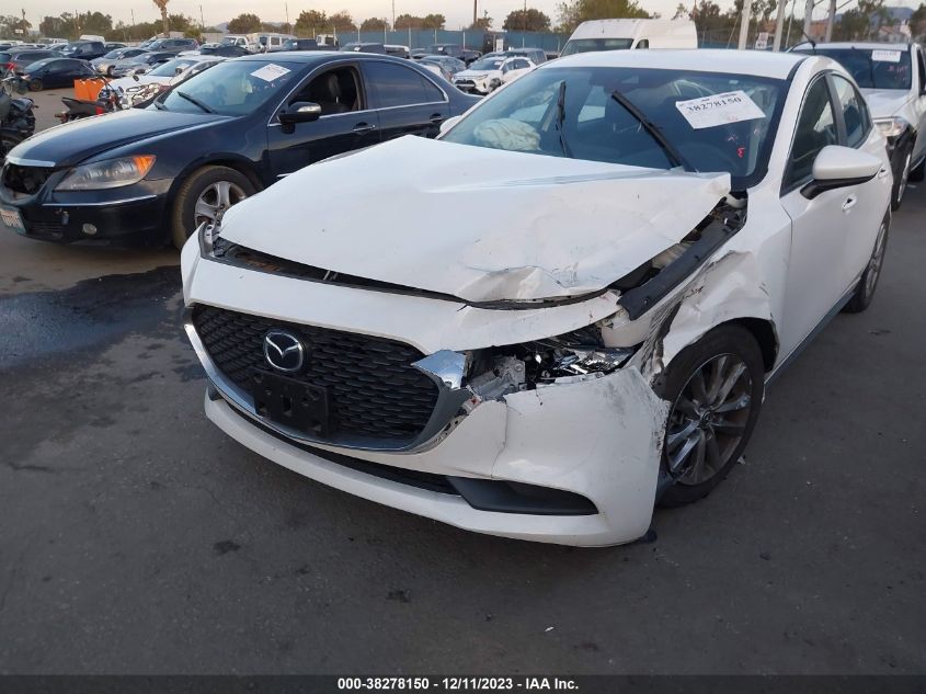 VIN JM1BPAAL2M1328233 2021 MAZDA MAZDA3 2.5 S