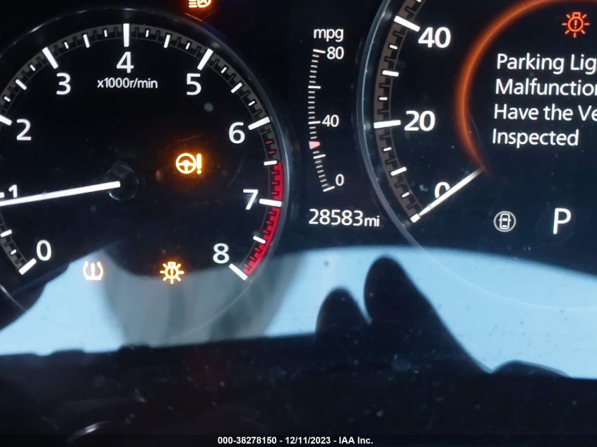 VIN JM1BPAAL2M1328233 2021 MAZDA MAZDA3 2.5 S