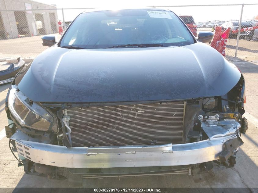 VIN 19XFC1F32ME204563 2021 HONDA CIVIC EX