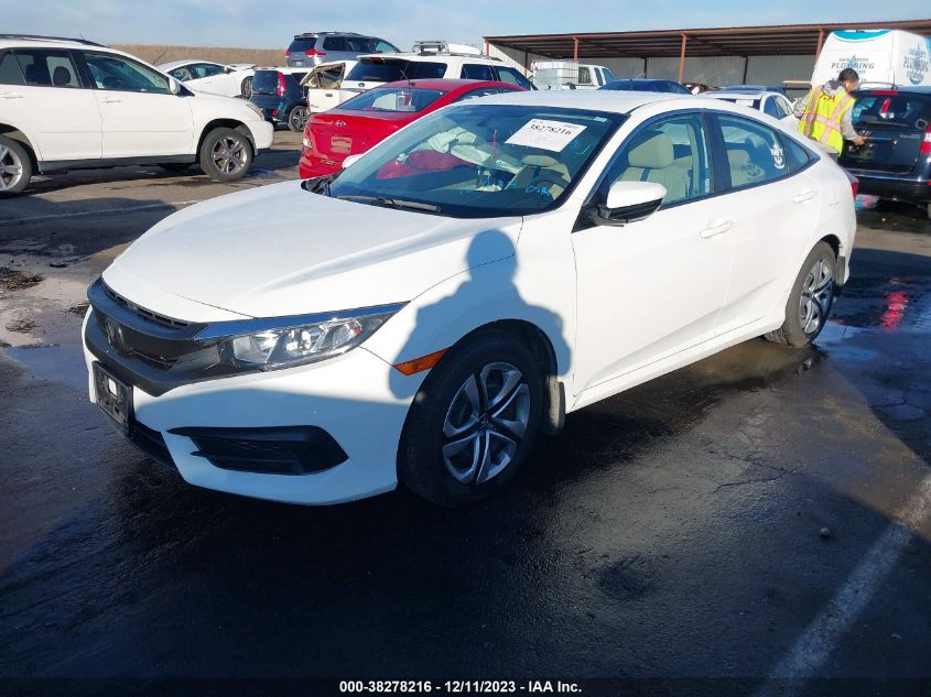 2018 HONDA CIVIC LX - 2HGFC2F55JH532357
