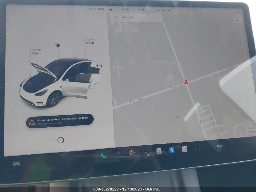 2023 TESLA MODEL Y LONG RANGE - 7SAYGAEE2PF598194