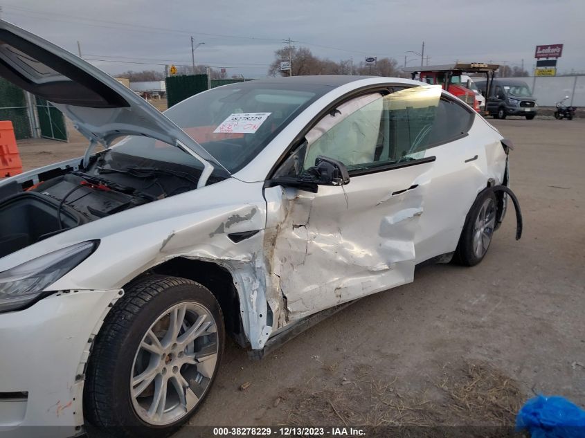 2023 TESLA MODEL Y LONG RANGE - 7SAYGAEE2PF598194