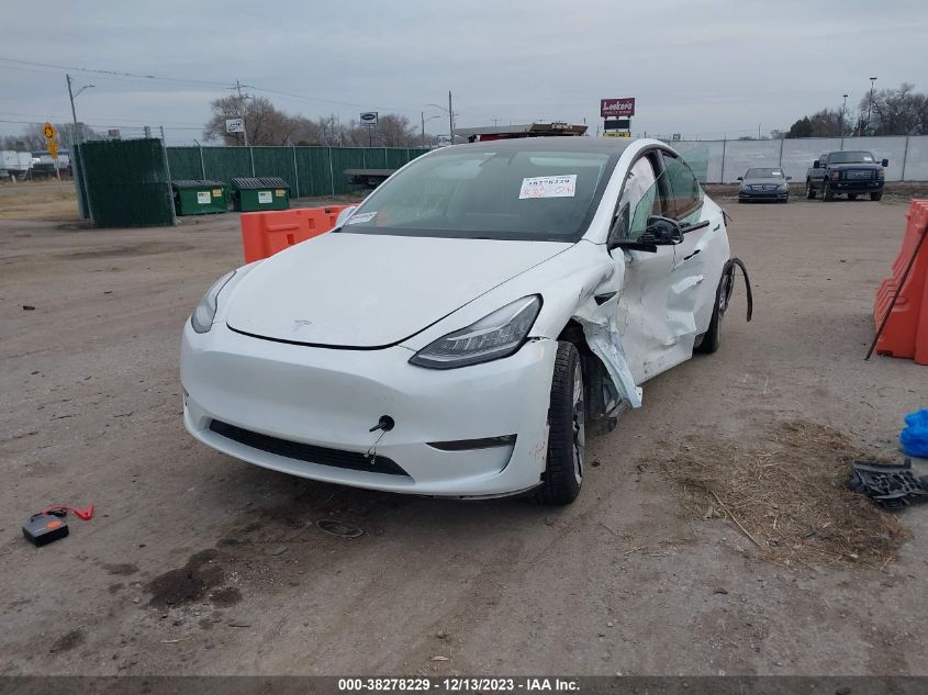 2023 TESLA MODEL Y LONG RANGE - 7SAYGAEE2PF598194