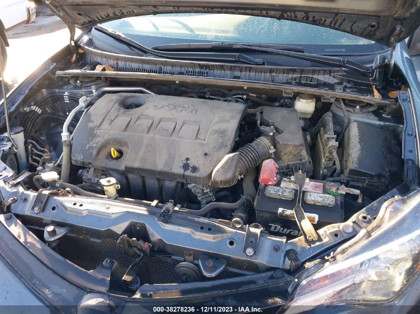 VIN 2T1BURHE2JC121606 2018 TOYOTA COROLLA L/LE/XLE/SE/XSE