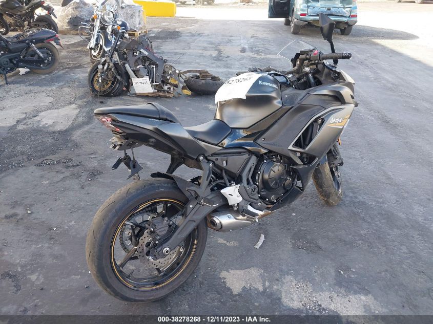 VIN ML5EXER15PDA93303 2023 KAWASAKI EX650 R